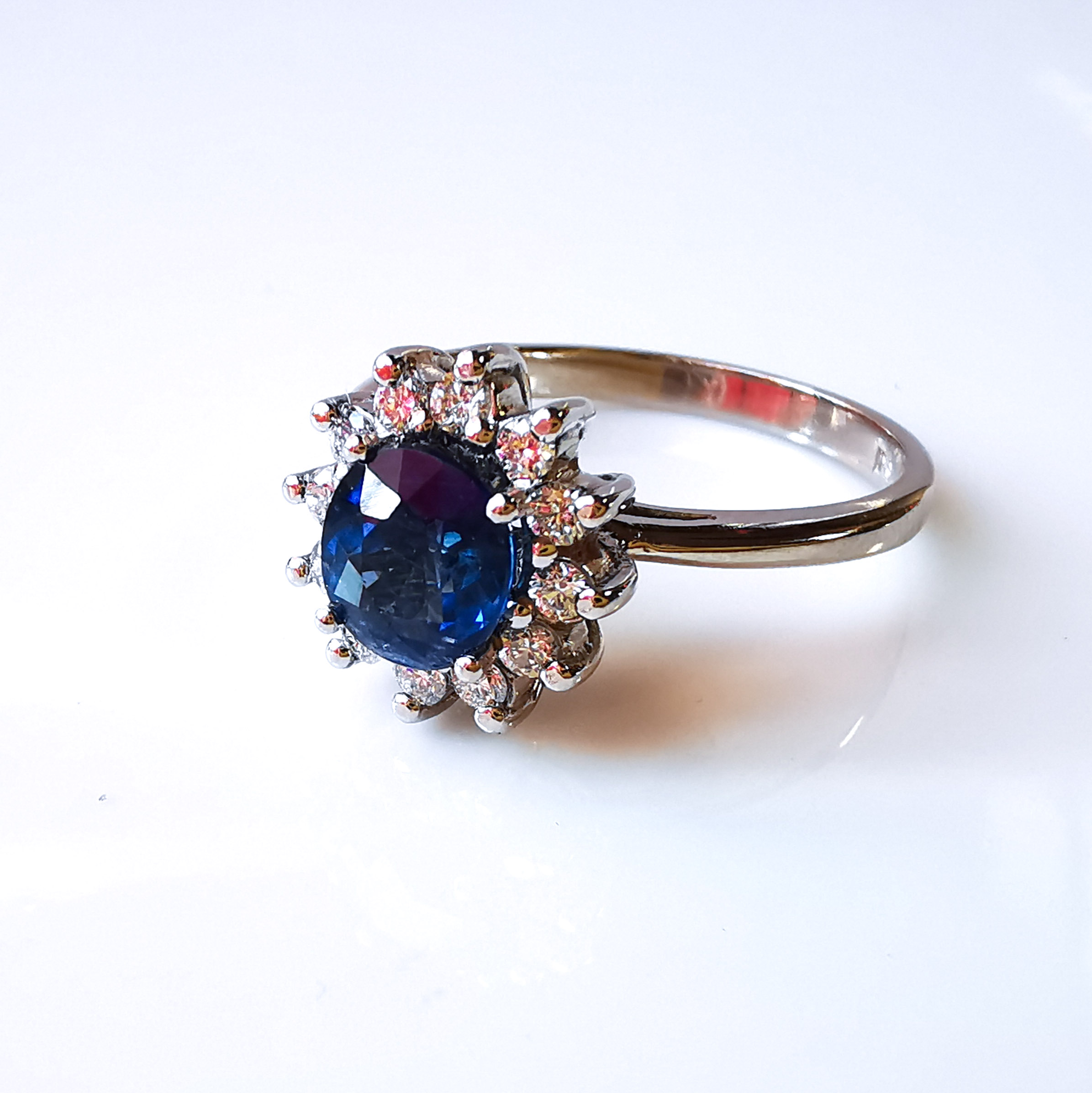 Anillo Diana Platino