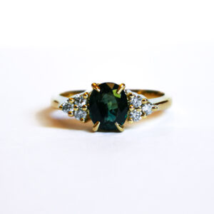 Anillo de compromiso Green Love