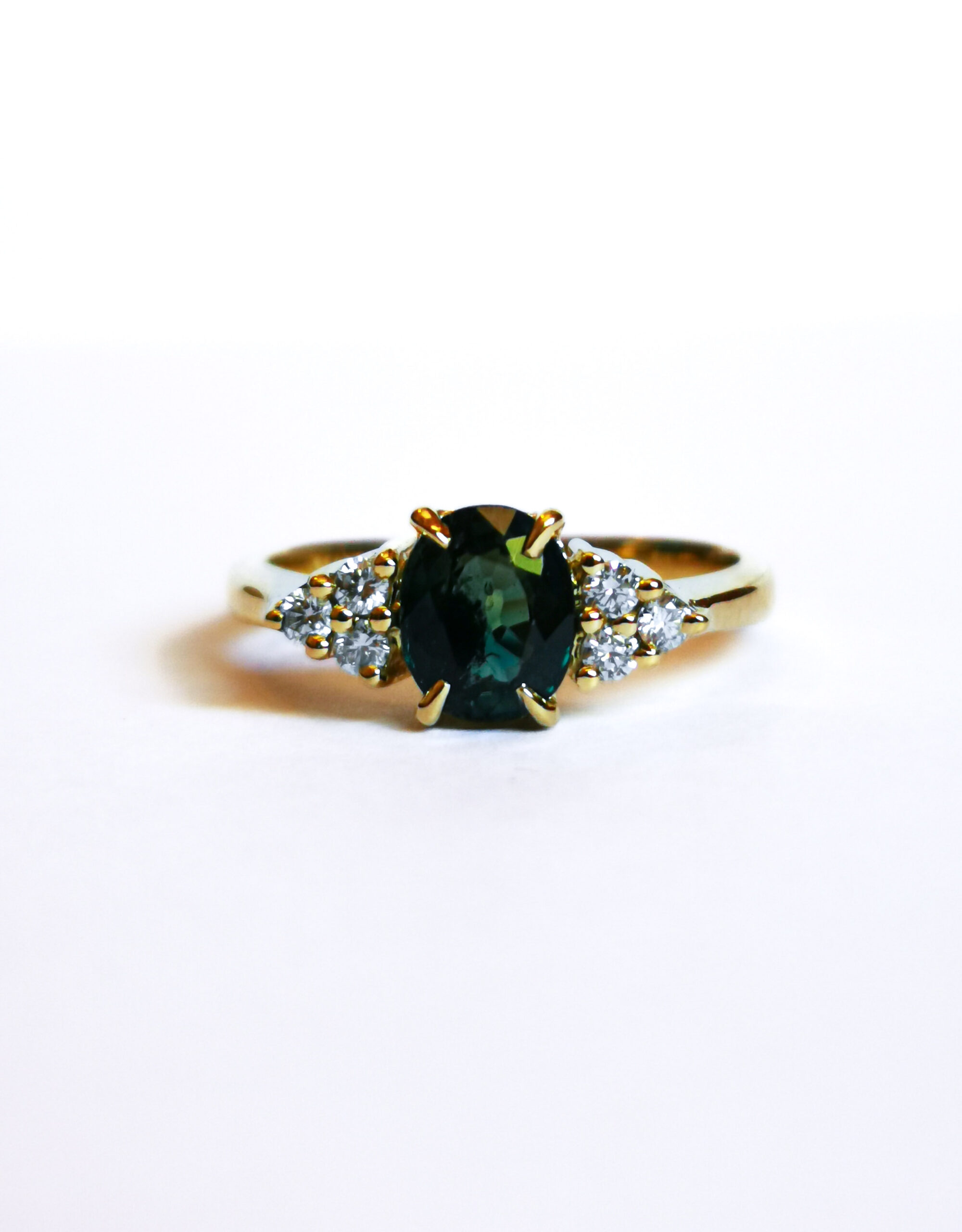 Anillo de compromiso Green Love