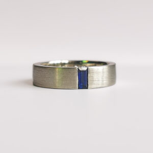 Anillo de compromiso Horizon blue