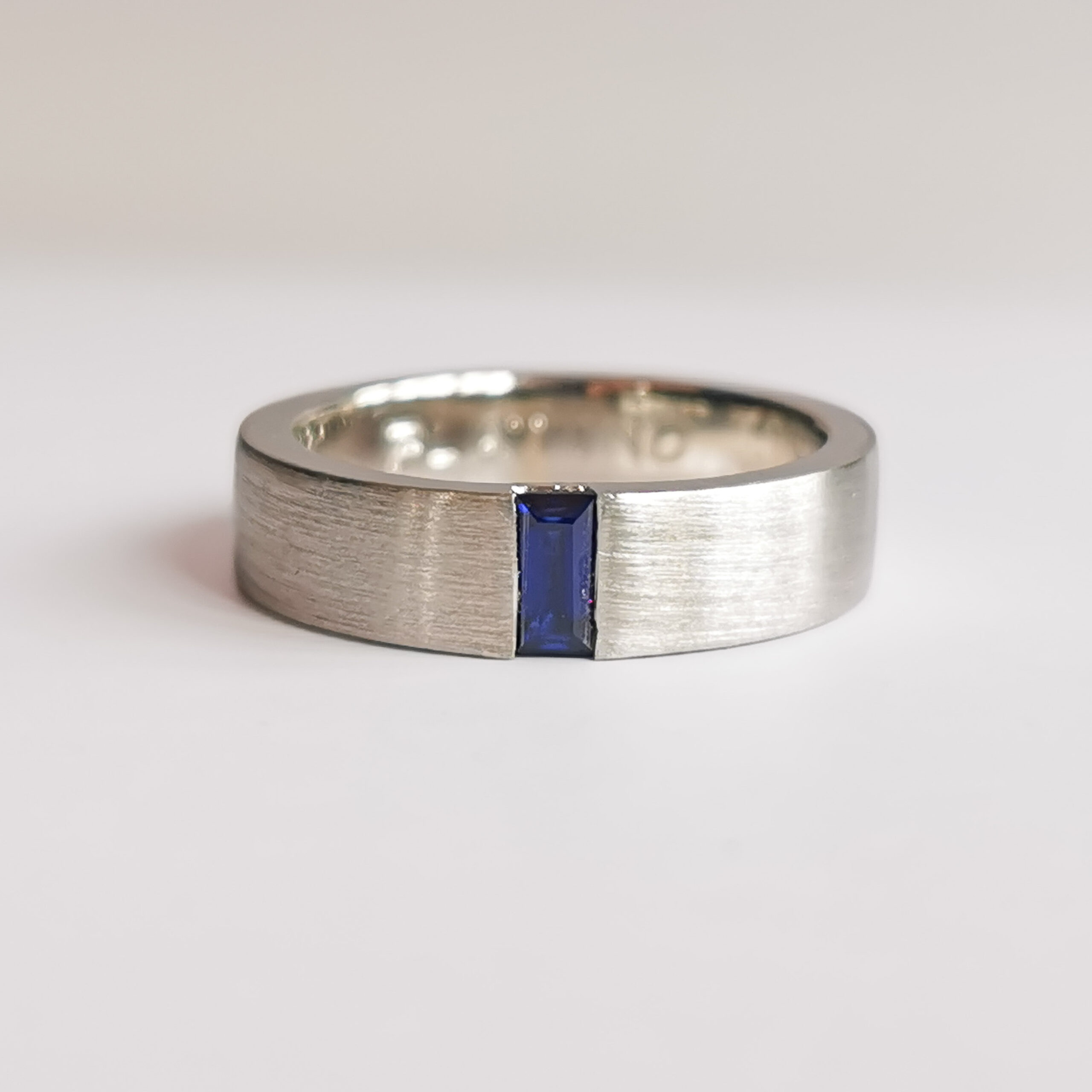 Anillo de compromiso Horizon blue - Imagen 3
