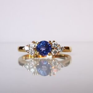 Anillo Tricillo Bluish