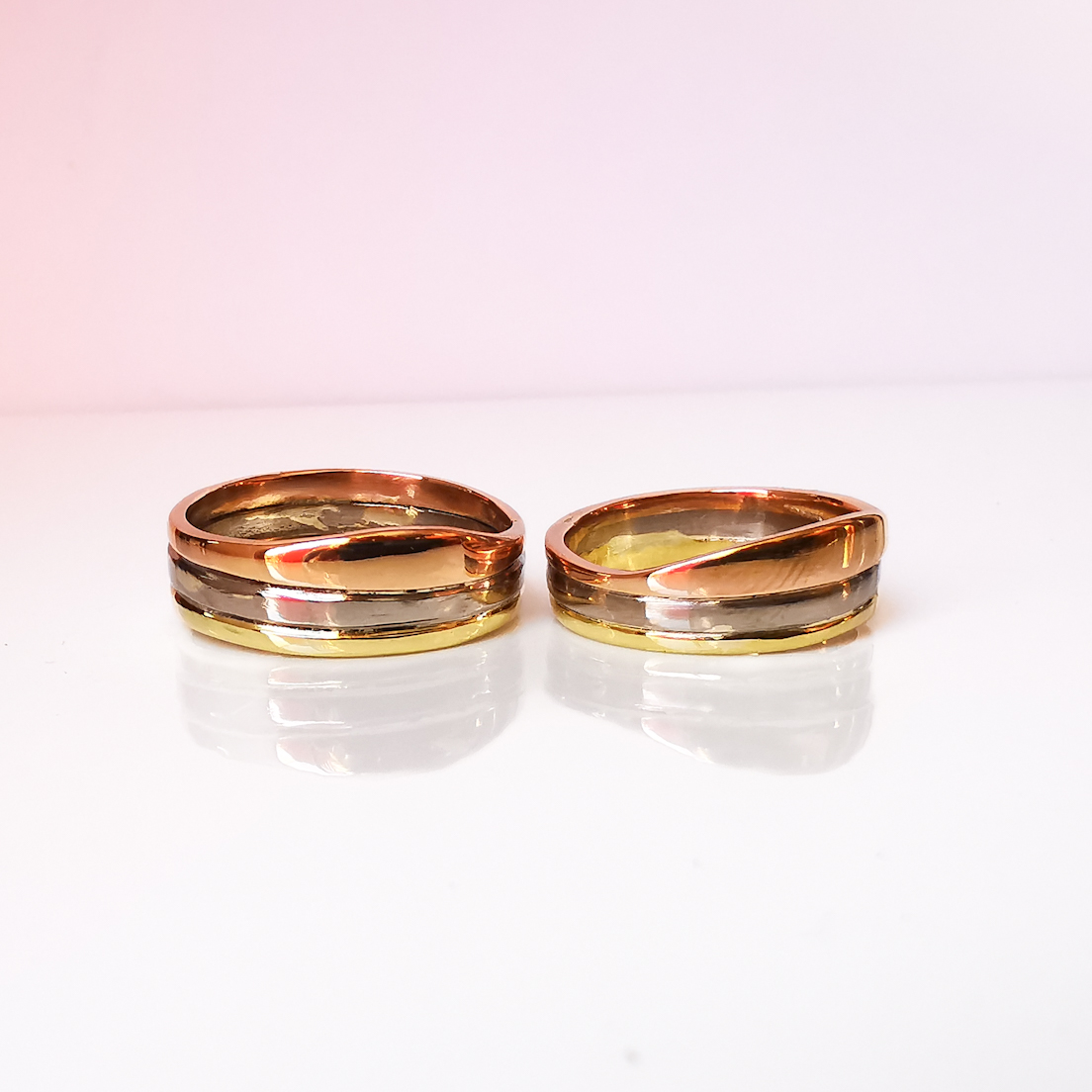 Argollas Tres oros